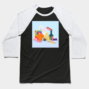 Colourful still life. Baseball T-Shirt